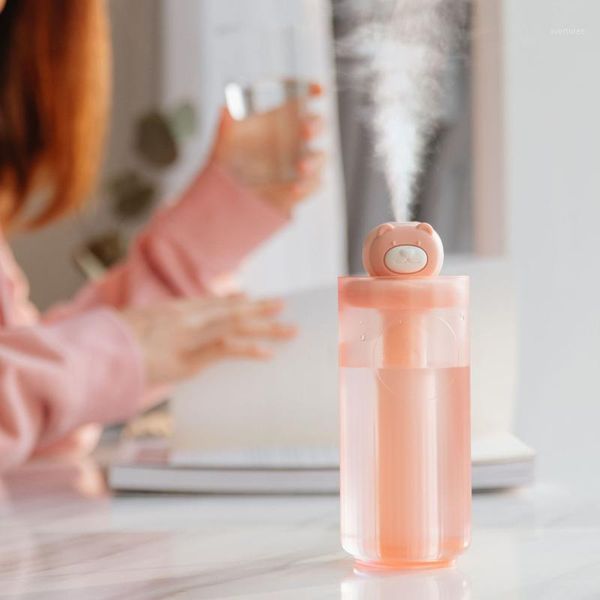 

creative bang bang xiong humidifier indoor car mounted dual purpose usb air cleaner children's cartoon mini sprayer1