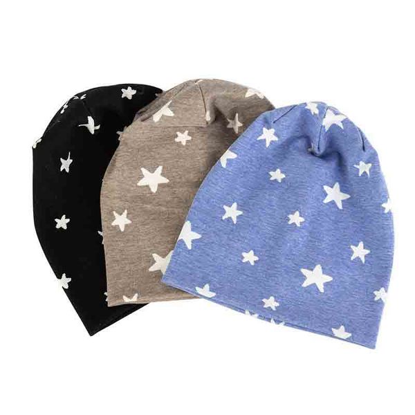 Kadınlar Pamuk Yıldız Kasketleri Şapka Yeni Teneke Bahar Sonbahar Kadın Baggy Beanie Skullies Bayanlar Hediye Için Cap Slouchy Bonnet Şapka