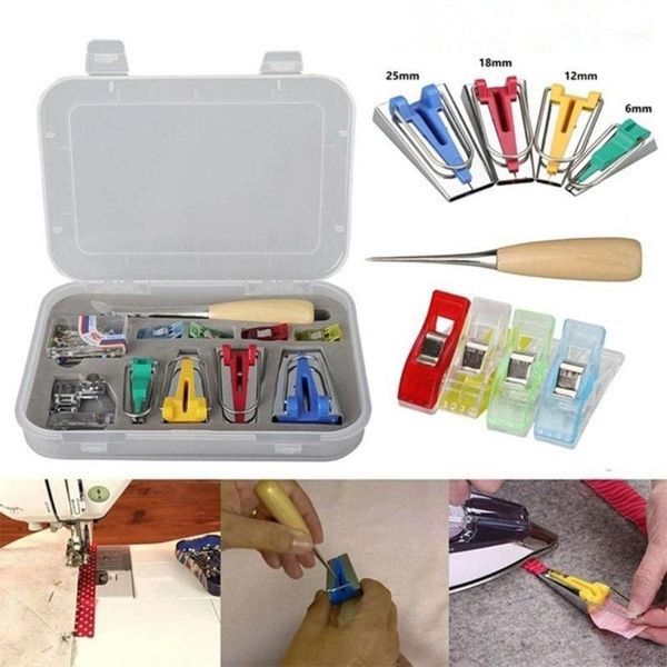 

sewing machine part sewing machine accessory presser foot set 11pcs plastic practical professional multifunctional durable1, Black