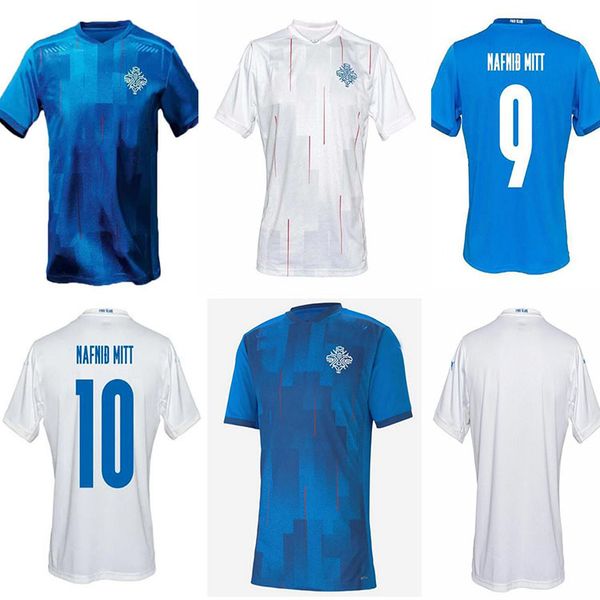 

2020 2021 iceland national team soccer jerseys 20 21 g sigurdsson sigthórsson e gudjohnsen men football shirts uniforms, Black;yellow