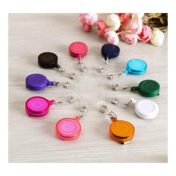

retractable lanyard id card badge holder reels with clip keep id key cell phone safe wafro