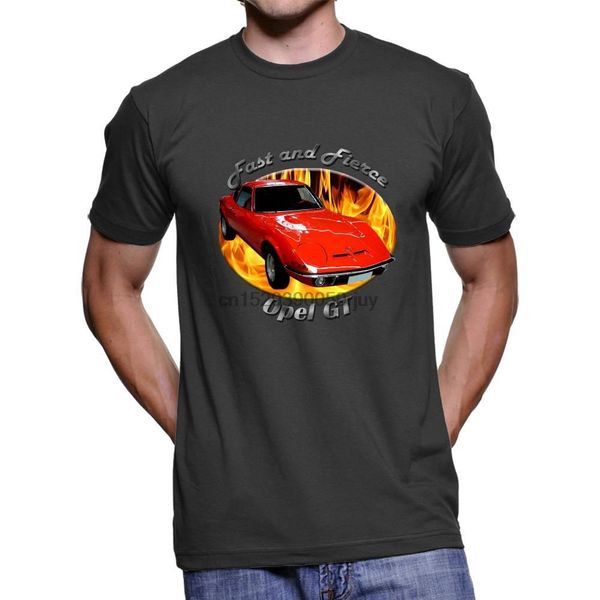 

спорт классический opel gt быстро и fierce мужчины dark тенниска