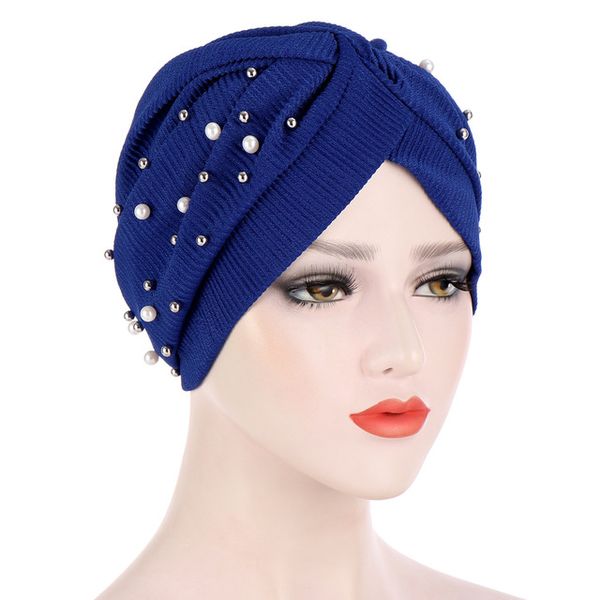 2020 muslimische Baumwolle Turban Hijab Motorhaube arabische Wrap Kopf Turbane für Frauen indisch afrikanische Turbane Twist Stirnband Turbante Mujer