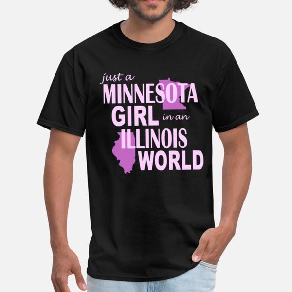 

just a minnesota girl man illinois world girlfrien designers graphic t shirt retro plus size tracksuit hoodie sweatshirt