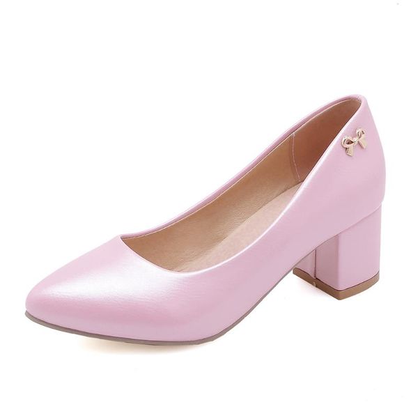 

contracted joker age season in 2020 new product with thick with high point size 32-48 yards single woman shoes, Black