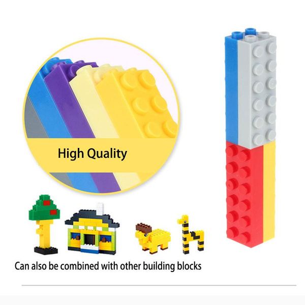 

3232 dots double sided baseplates bricks diy colorful pillars building blocks base plate compatible all brands small blocks qylxuq mywjqq