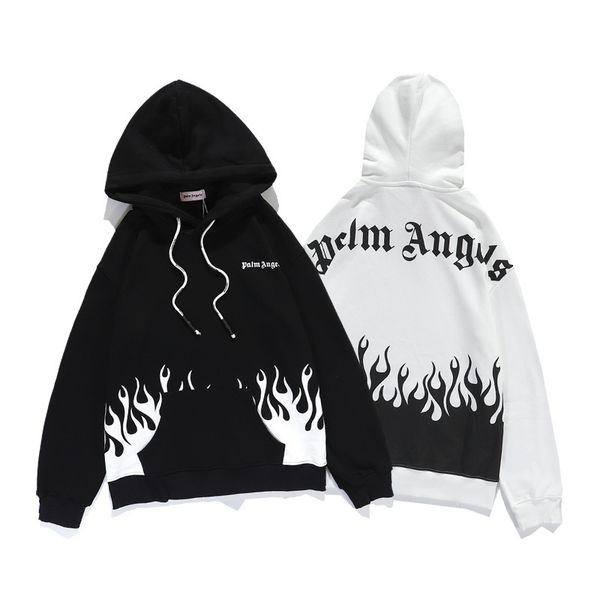 

16new designers palm spring angels men women hoodies luxurious brand leisure fashion trends men s clothing women dresses mens tracksuit, Black