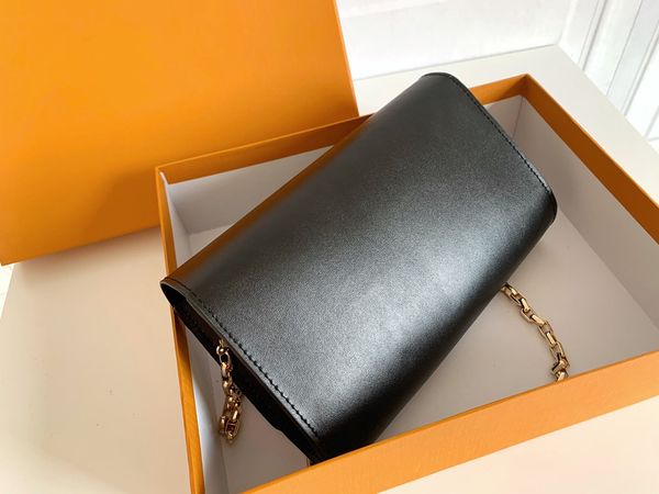 

23x15x5cm genuine leather handbag gold chain bag tote clutch shoulder bag luxurys designers bag purse 94336