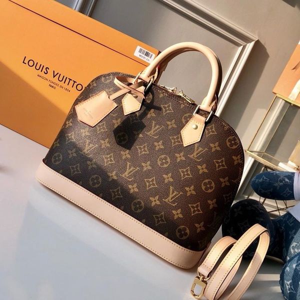 

m54785-1 new french-end brand luxury handbags fashion leather bag womens party travel decoration bag with box ing