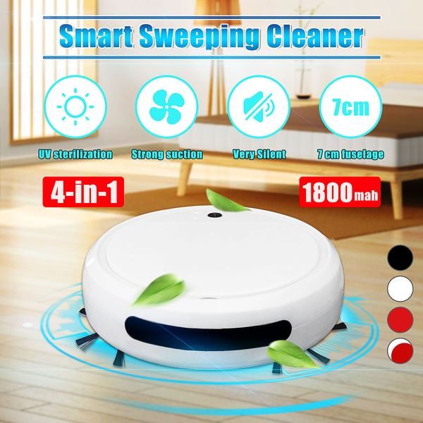 

4in1 rechargeable dry wet sweeping smart robot comprehensive vacuum cleaner dust floor sweeper machine for home ing