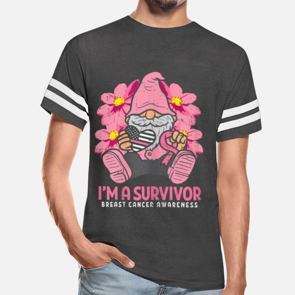 

womens breast cancer survivor pink ribbon gnome t shirt humor kawaii tracksuit hoodie sweatshirt