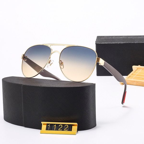 

metal toad driver's business sunglasses for women eaewear brand gradient glasses mens cases drive sun bathing driving desingers luxurys, White;black