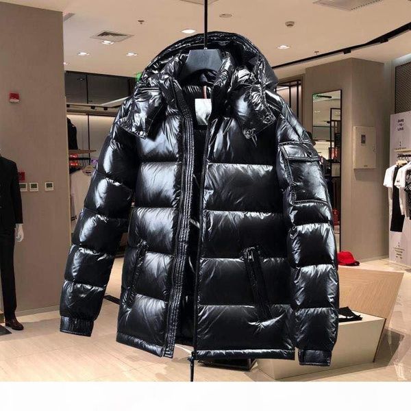 

white winter jacket parka men women classic maya casual down jacket mens stylist outdoor warm jacket ski coat outwear, Black
