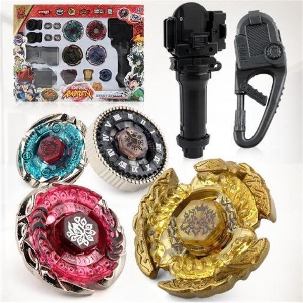 

bayblade metal fusion 4d launcher spinning set kids game toys children christmas gift bleyblade burst evolution yh1067 y200109