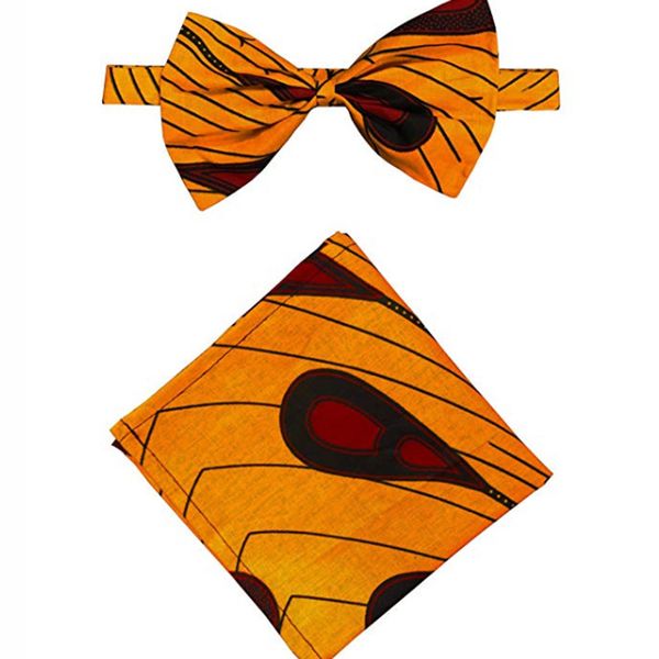 

african men bow tie fashion cotton wax print men's bow ankara tie african accessories for men gift 201027, Blue;purple