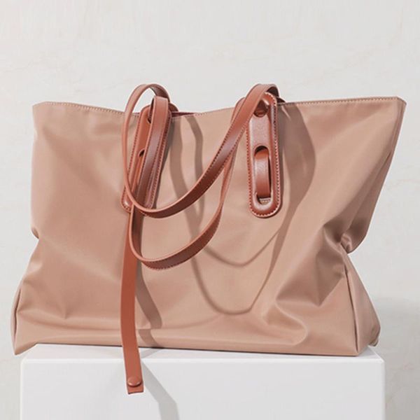 

quality waterproof nylon tote bags for women 2020 new trend simple shoulder messenger bag ladies casual composite bags sac luxe