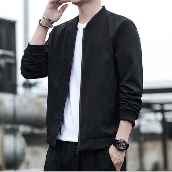 

2021 new clothing jackets coats outdoors clothes mens outerwear male coat bomber jacket for men wr1i, White;black