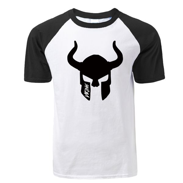 

fashion odin vikings summer cool short sleeve viking raglan casual men's tee clothes sport hooded sweatshirt hoodie men t shirt