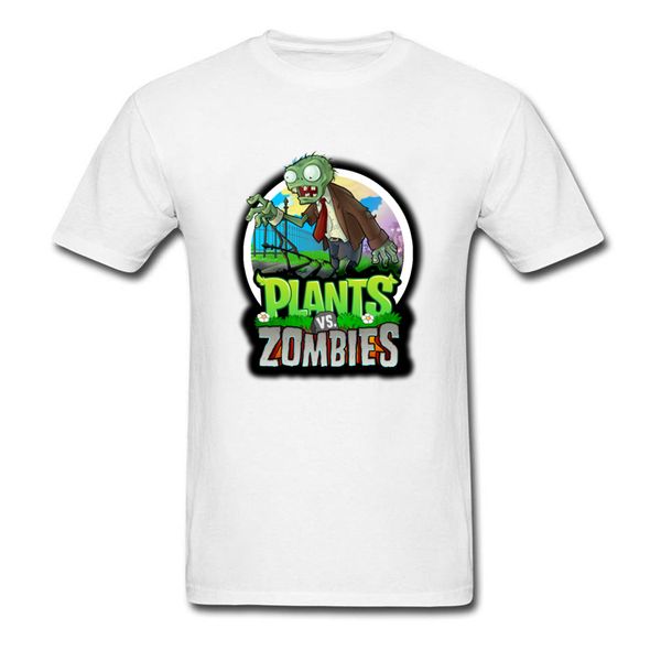 

video game printed on popular cool youth plants vs zombies gamer fan big size 3xl white black hooded sweatshirt hoodie men t shirt