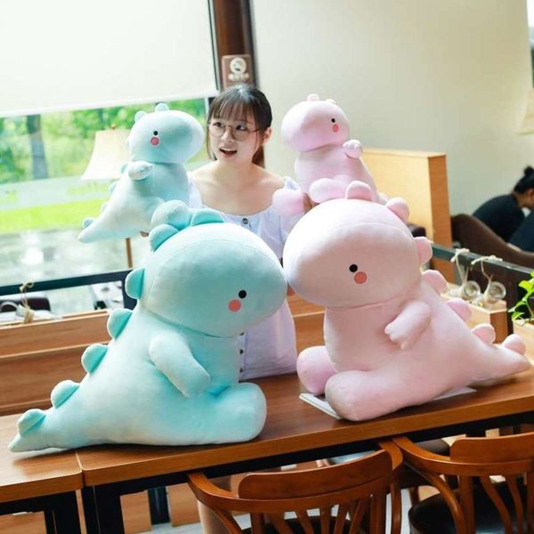 

ins down cotton creative soft blue small dinosaur comfort doll plush toy gift