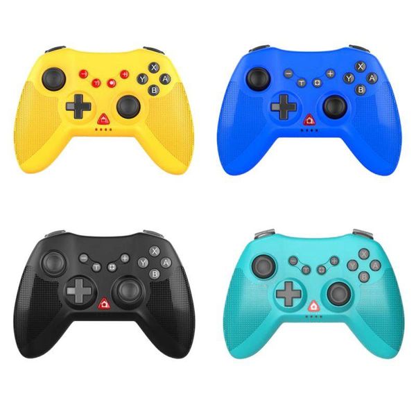 

wireless bluetooth pro game controller game joystick six-axis vibration turbo for switch ns/p3 console/android/win7 + pc