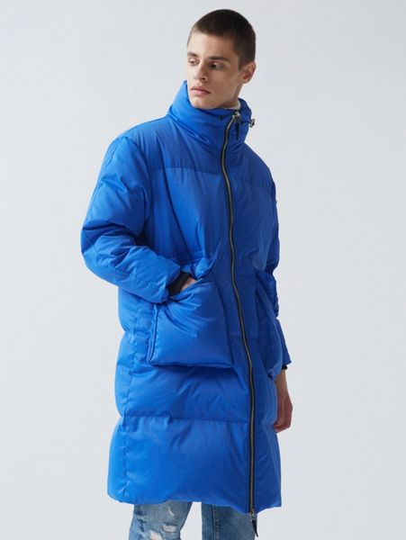 

men flap pocket zip up down coat p1kl#, Black;brown