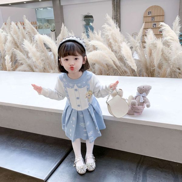 

winter new knitted cotton girls' plush 2020 princs drs lovely children aisha skirt 2vo0, Red;yellow