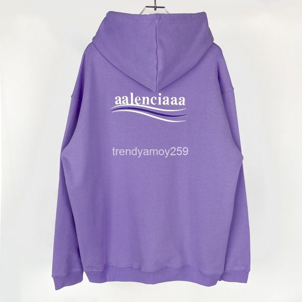 

women's hoodies & sweatshirts 21 autumn and winter cola letter embroidery front back wave printing lovers b home, Black