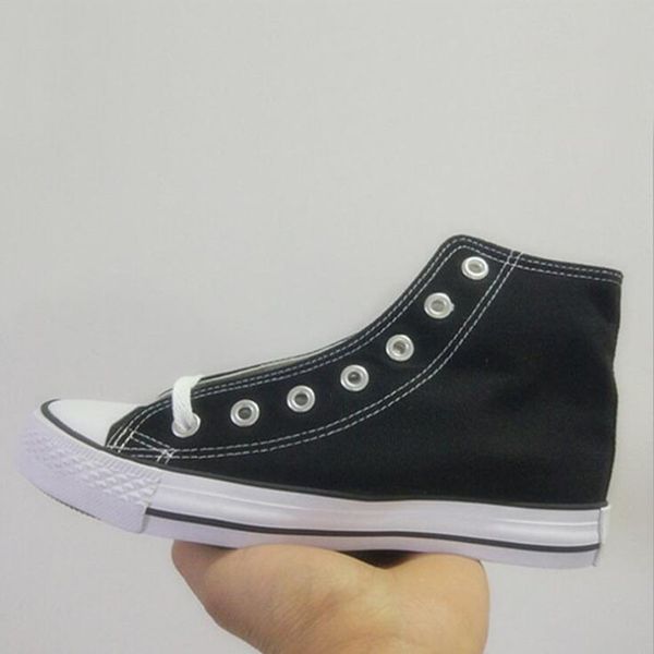 

new low-& high-women's men's canvas shoes 13 colors laced up casual shoes sneaker classic outdoor walking shoes, Black