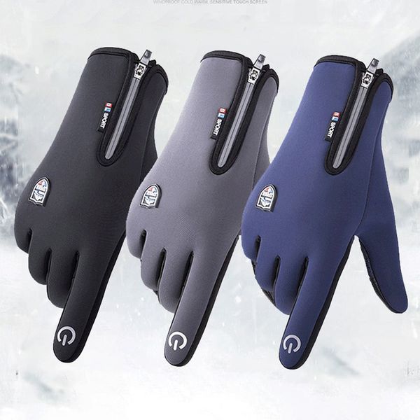 

Fashion Design Mens Motorbike Driving Cold Proof Waterproof Gloves High Quality Sensitive Touch Screen Glove