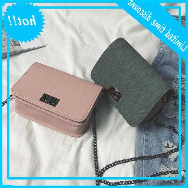 

shoulder luxury handbags women tasks designer version wild girls small square messenger bag bolsa feminina