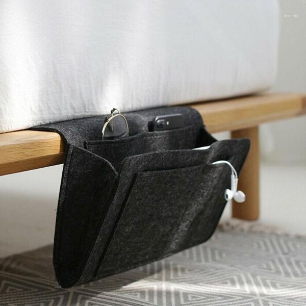 

felt bedside table storage bag bedside remote control bag sofa living book bed storage bedroom folder book room e3n11