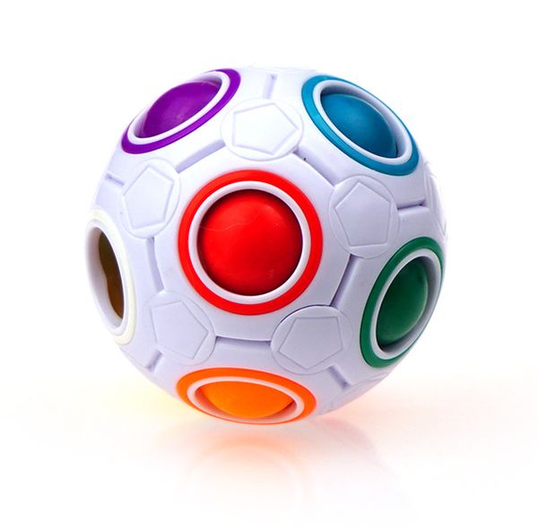 

creative magic cube ball antistress rainbow football puzzle montessori kids toys for children stress reliever toy party gift