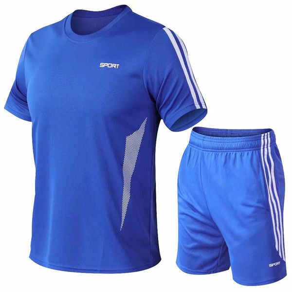 

men's children's running shirt sports room short sleeve sports shirt football basketball tennis polo shirt quick drying sportswear, Black;blue