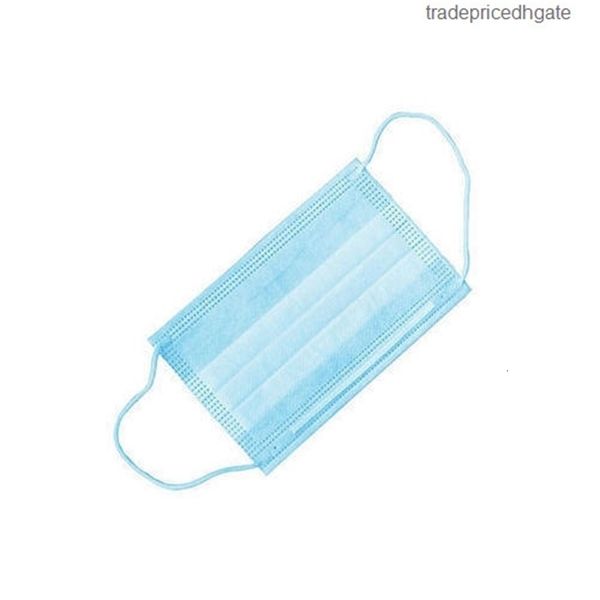 

3 2puk face dustproof level masks nonwoven layers mouth mascheri breathing protective safety masque in stock black blue#