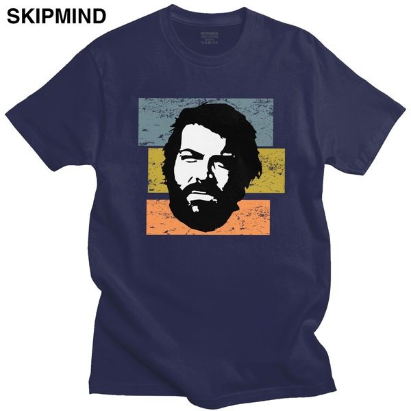 

handsome mens rerro bud spencer t shirt short sleeved round tshirt terence hill tee summer tv merch sport hooded sweatshirt hoodie
