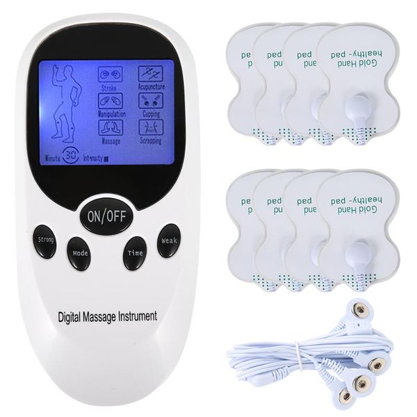 

6/12 models electric pulse dual channel tens acupuncture body massage digital therapy machine electrical muscle stimulator