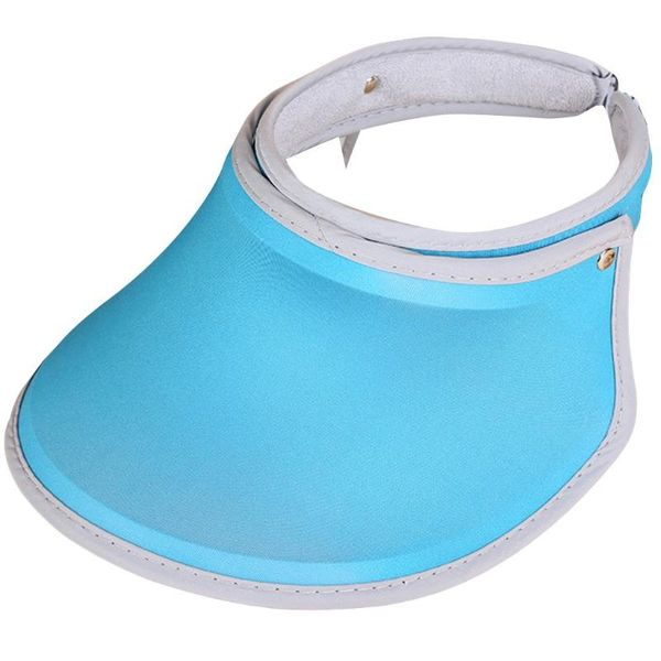 

wide brim hats visor caps summer women fashion sun hat sunshade bicycle sunhat outdoors beach cap adjustable d90328, Blue;gray