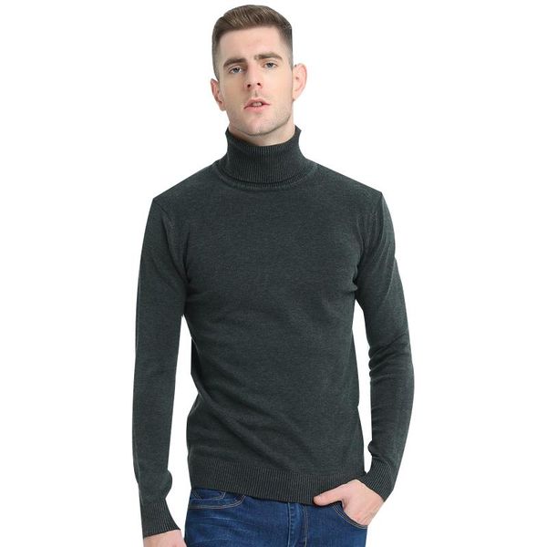

men's sweaters turtleneck cotton pullover warm autumn winter soft slim fit comfortable long sleeve clothes knitted casual male sweater, White;black