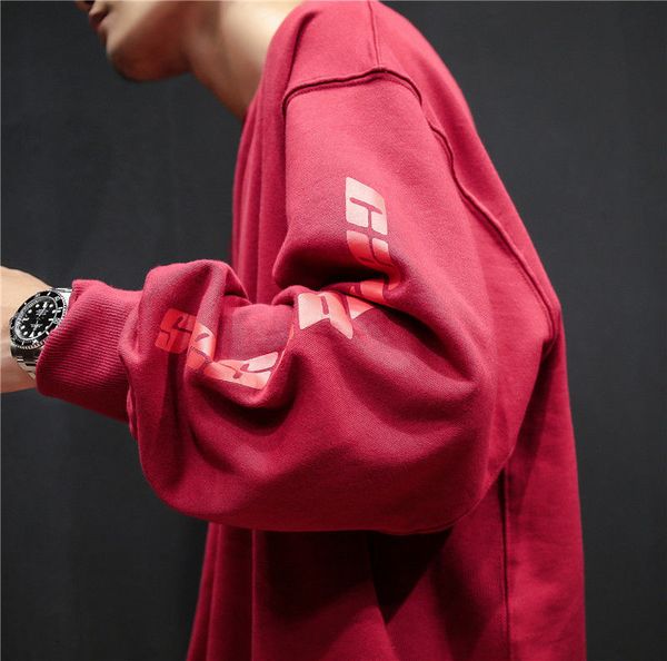 

2021 new spring fall loose european and american male nightgown wild jacket simple fashion oversize harajuku ktjx, Black