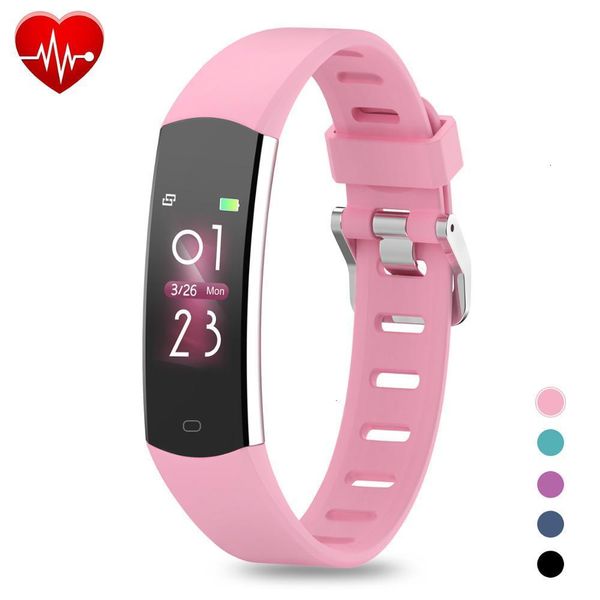 

smart children's health bracelet, sports wristband with pedometer, heart rate control and waterpr