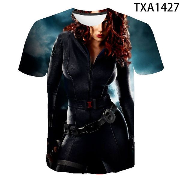 

black widow 3d boy girl printed cool 3d print shirts horror oversized funny men clothing