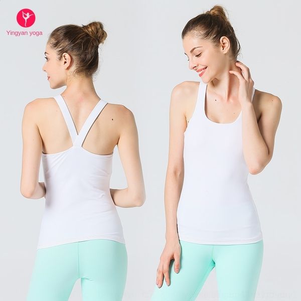 

gvrpm йога быстросохнущие топ удобная спортивная нейлон женский тренажерный зал работает красота назад высокий top жилет жилет красоты эласт