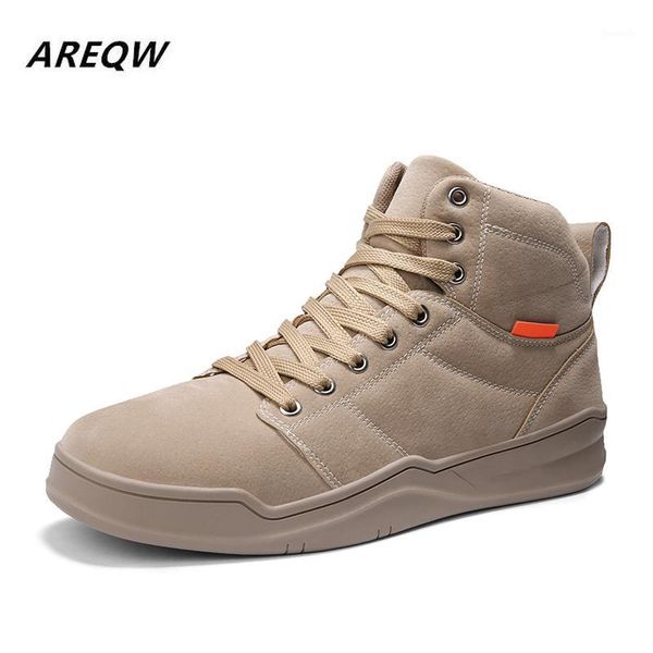 

boots 2021 winter warm ankle high men's casual plus fluffy snow versatile comfortable flat non-slip men's1, Black