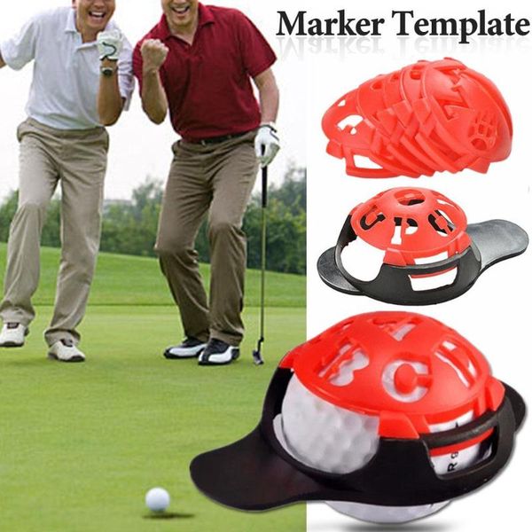 

golf training aids 6-in-1 ball line liner marker durabletemplate drawing alignment marks sign tool accessories