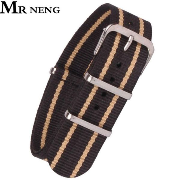 

г-н ненг марка высокого качества браслета 18мм 20мм 22мм nato black beige смотреть band zulu нато ремень 22 мм sqcqzy homes2007, Black;brown