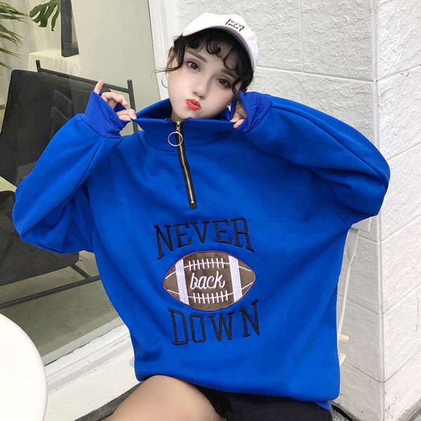 

autumn weiyi 2020 women's spring and tide ins plush loose korean bf languid super fire cec coat ts#1466, Black