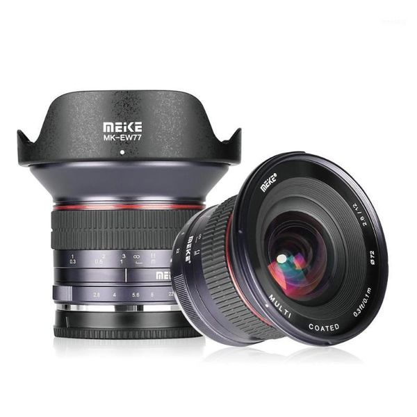 

meke 12mm f/2.8 ultra wide angle fixed lens with removeable hood for fujifilm mirrorless camera with aps-c1