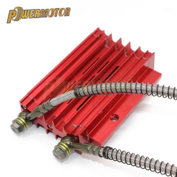

engine assembly cnc oil cooler radiator aluminium kit cover cooling adapter cylinder for pit dirt bike motocross motocycle 125cc atv1