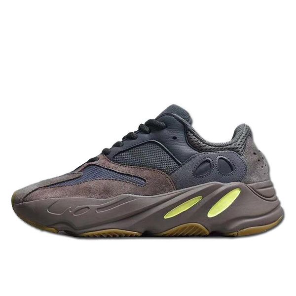 

fashion awesome 2020 new kanye 700 wave runner running shoes size 46 for men women azael alien mist blue oat childrens trainers, Black